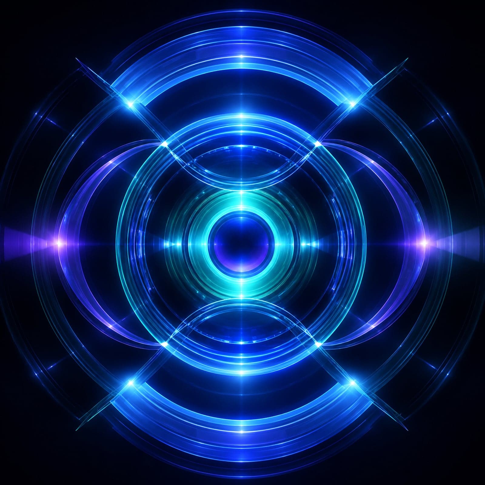 Abstract systems visual representing Vyuha beliefs